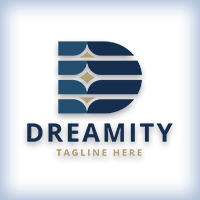 Dreamity Letter D Logo