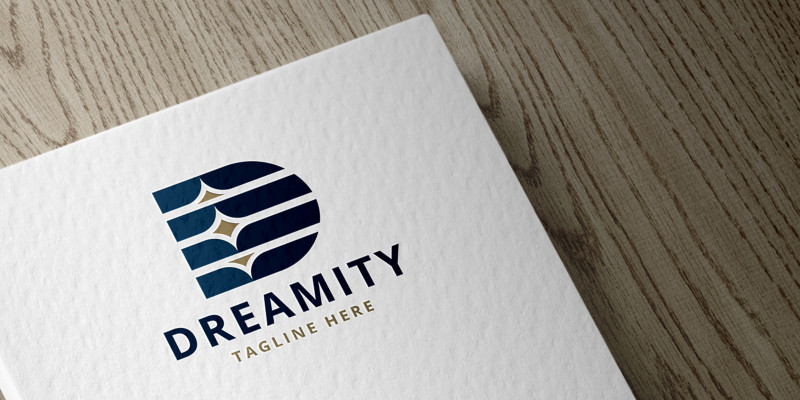 Dreamity Letter D Logo