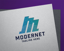 Modernet Letter M Logo Screenshot 2