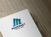 Modernet Letter M Logo Screenshot 3