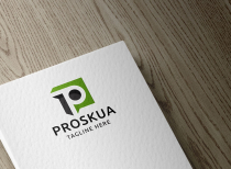 Professional Square Letter P Logo Screenshot 3