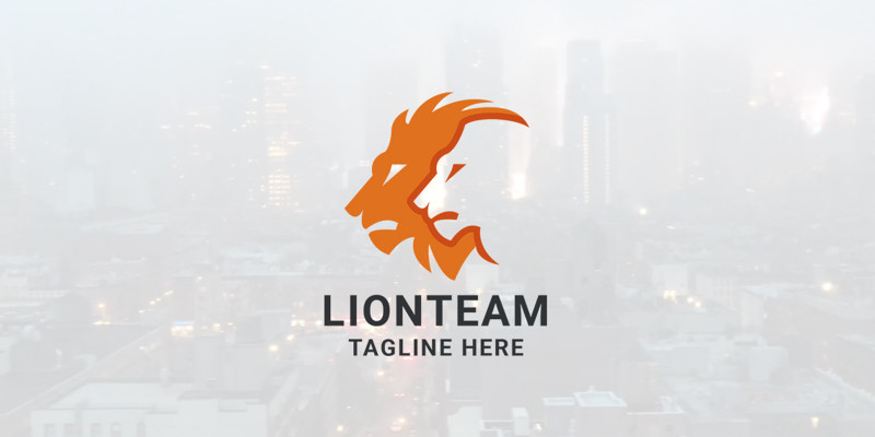Lion Team Logo