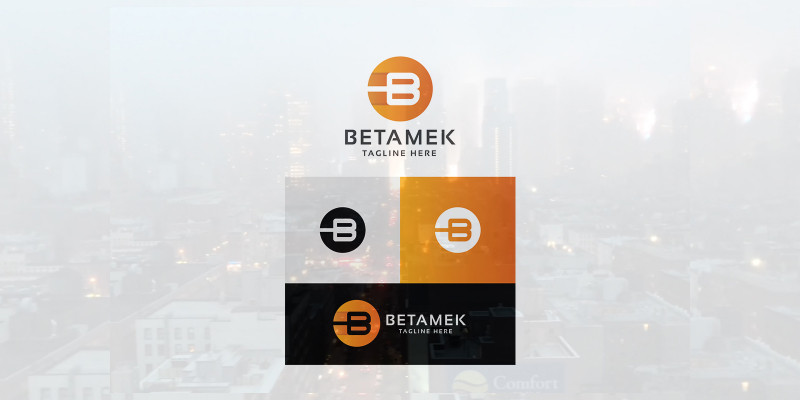 Betamek Letter B Logo