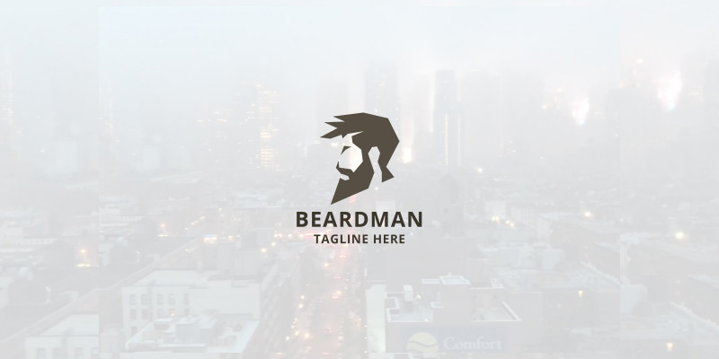 Beard Man Logo