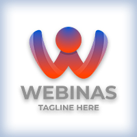 Webinas Letter W Logo