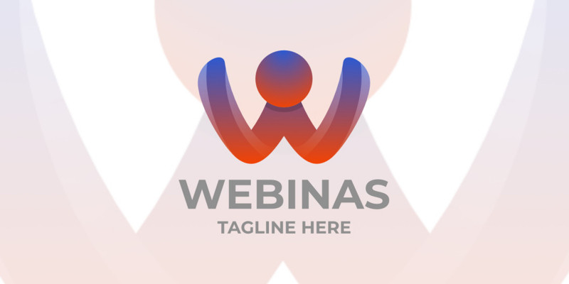 Webinas Letter W Logo