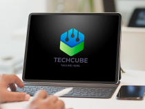 Tech Cube Logo Screenshot 2