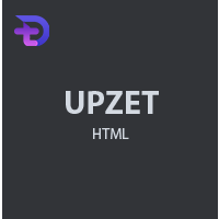 Upzet - Admin And Dashboard Template