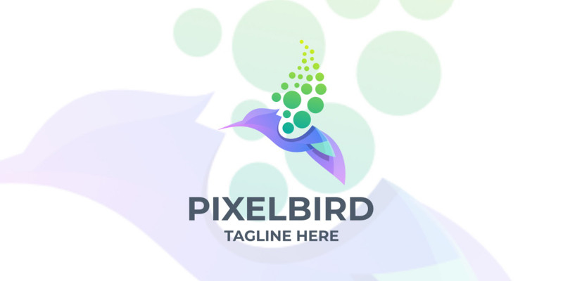 Pixel Bird Logo