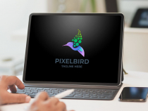 Pixel Bird Logo Screenshot 2