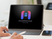 Modern Home Logo Screenshot 2