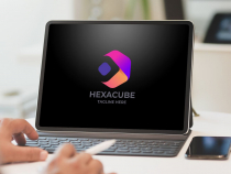 Hexa Cube Logo Screenshot 2
