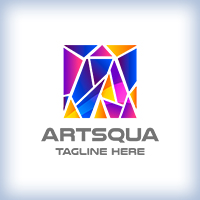 Art Squa Letter A Logo