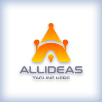 All Ideas Letter A Logo
