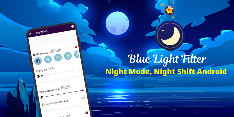  Blue Light Filter - Night Mode Android 