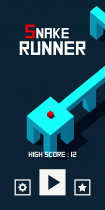 Snake Runner - Unity Template Screenshot 1