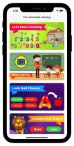 Kids Preschool - iOS App Source Code Screenshot 1