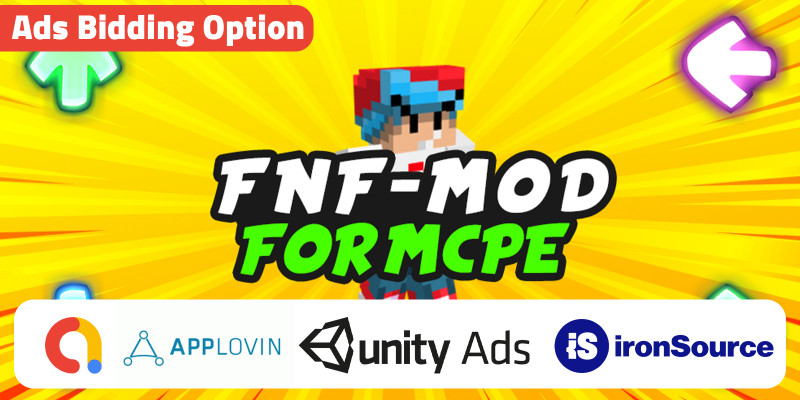 FNF Skin And Mod For MCPE Unity With Iron Source