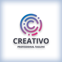 Creative Round Letter C Logo