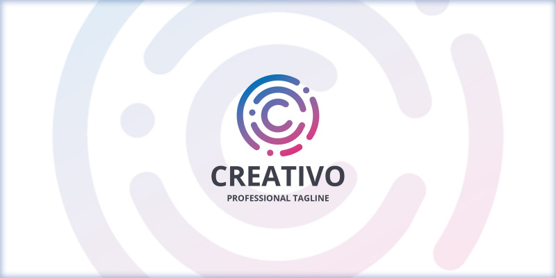 Creative Round Letter C Logo