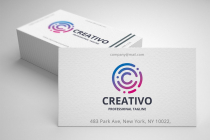 Creative Round Letter C Logo Screenshot 2