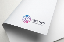 Creative Round Letter C Logo Screenshot 3
