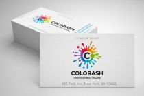 Colors Splash Letter C Logo Screenshot 1