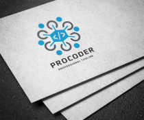 Professional Coder Logo Screenshot 2