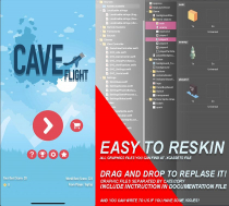 Cave Flight - iOS Source Code Screenshot 1