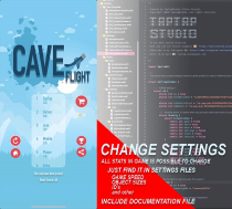 Cave Flight - iOS Source Code Screenshot 3