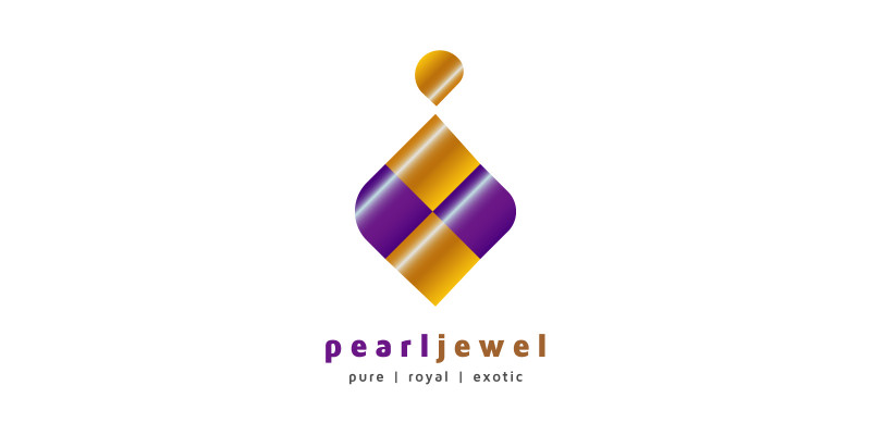 Pearl Jewel Ornament Logo