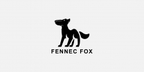 Fennec Fox  Logo Template Screenshot 3