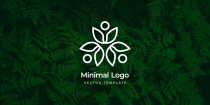 Minimal eco logo template Screenshot 2