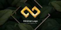 Minimal Infinity logo template Screenshot 2