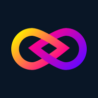 Minimal infinity Motion Logo template