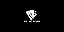 Rhino Flat Logo Template Screenshot 2
