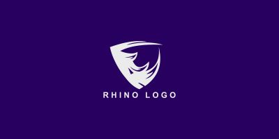 Rhino Creative  Vector Logo Template