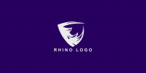 Rhino Creative  Vector Logo Template Screenshot 1