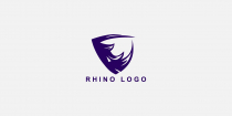 Rhino Creative  Vector Logo Template Screenshot 2