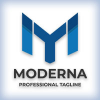 Modern Letter M Company Logo