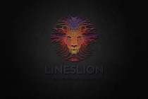 Lines Lion Logo Screenshot 2