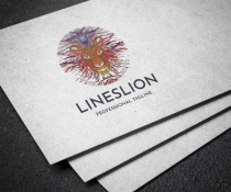 Lines Lion Logo Screenshot 4