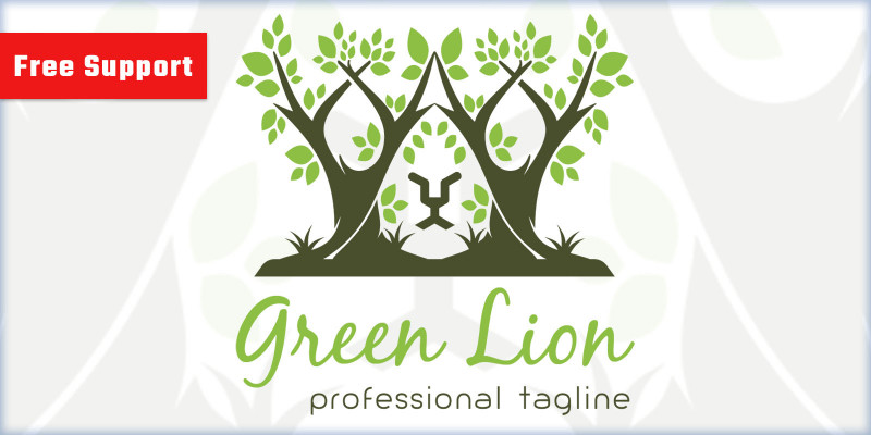 Green Lion Logo