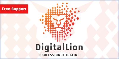 Digital Lion Logo