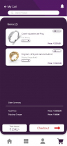 MT Jewellery App UI Kit Ofr Adobe XD Screenshot 3