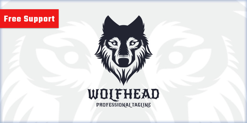 Wolf Head Logo