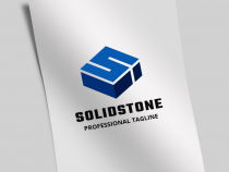 Solid Stone Letter S Logo Screenshot 1