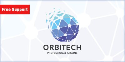 Orbitech Letter O Logo