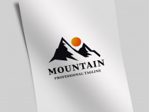 Mountain Letter M Nature Logo Screenshot 1