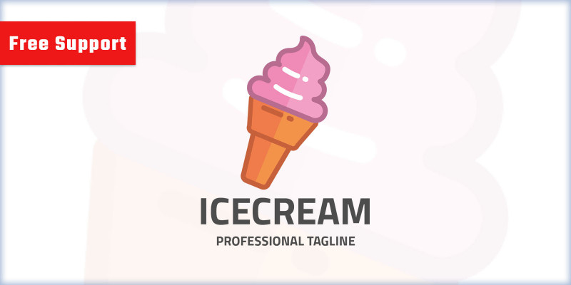 Ice Cream Company Logo